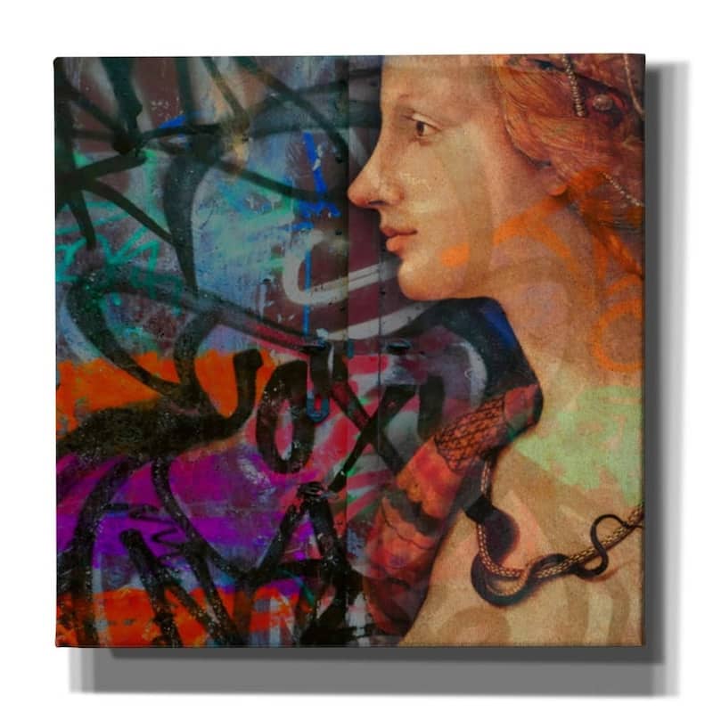 Epic Graffiti 'Classic Graffiti 2' by Karen Smith, Giclee Canvas Wall Art, 12"x12" - 26 x 26