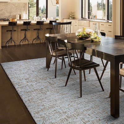 The Curated Nomad Federa Tan Indoor/ Outdoor Area Rug