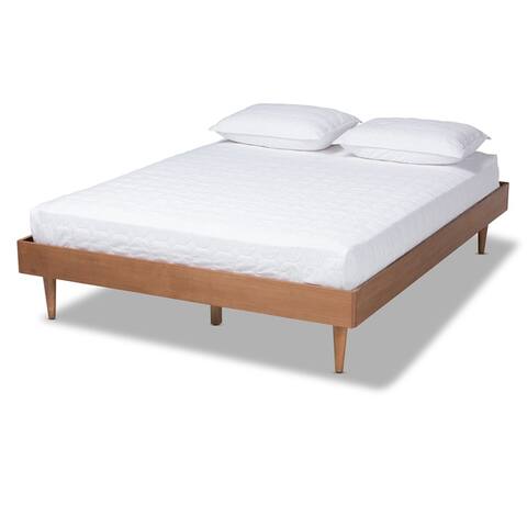 Carson Carrington Banga Mid-century Modern Wood Bed Frame