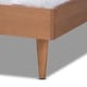preview thumbnail 5 of 5, Carson Carrington Banga Mid-century Modern Wood Bed Frame
