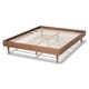 preview thumbnail 4 of 5, Carson Carrington Banga Mid-century Modern Wood Bed Frame