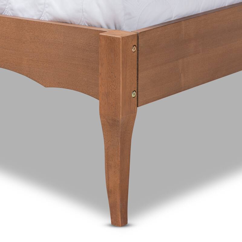 Carson Carrington Banga Wood and Synthetic Rattan Platform Bed