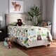 preview thumbnail 8 of 14, Copper Grove Comrat Modern Cream-tone Fabric-upholstered Bed with Nailhead Trim