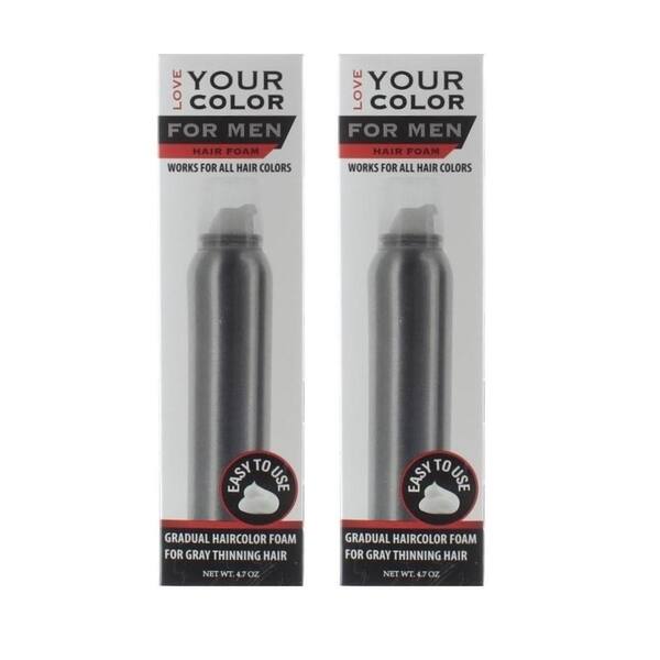 Shop Hair Foam Gradual Haircolor Foam For Men For Gray Thinning