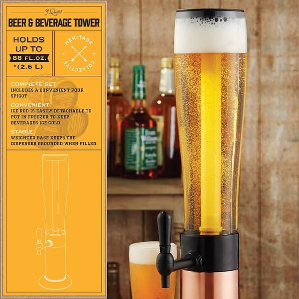 3L Beer Tower Drink Dispenser