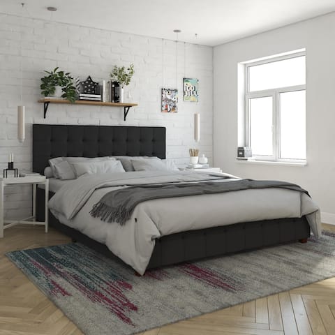 CosmoLiving by Cosmopolitan Elizabeth Upholstered Bed with Storage