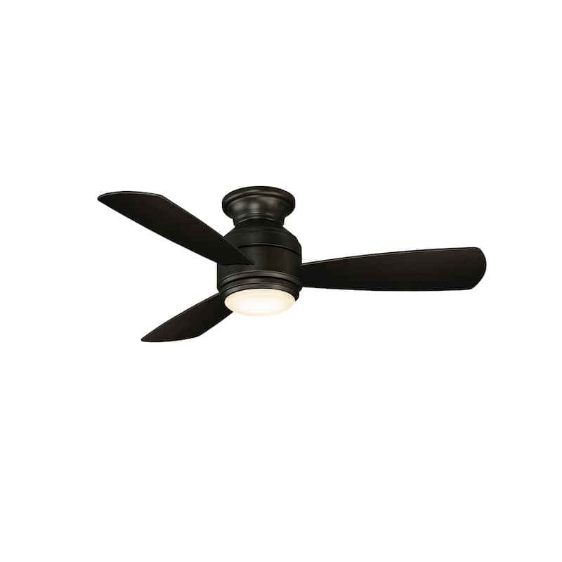 Level - 44 inch - Aged Bronze with Aged Bronze Blades and LED