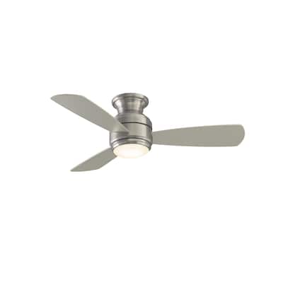 Level - 44 inch - Brushed Nickel with Gray Blades and LED
