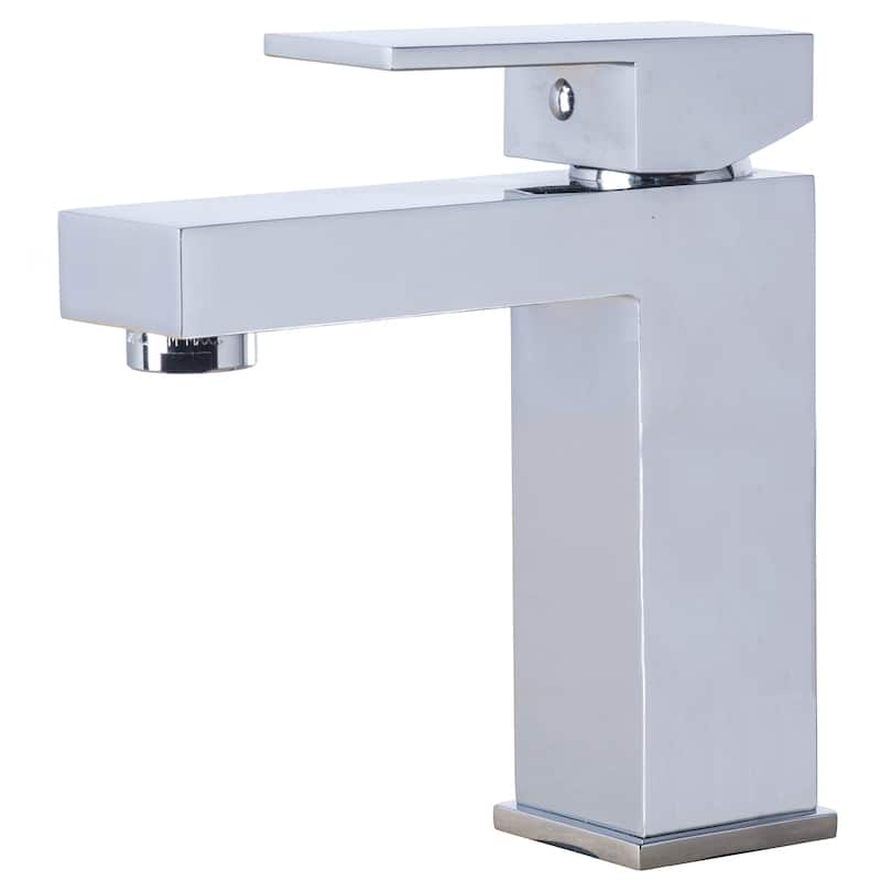 Laguna Brass 2060 Single Handle Lavatory Faucet with Pop-Up Drain - Chrome Finish