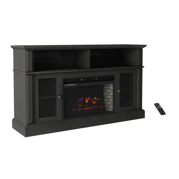 Shop Electric Fireplace Tv Stand With Adjustable Heat Led Flames