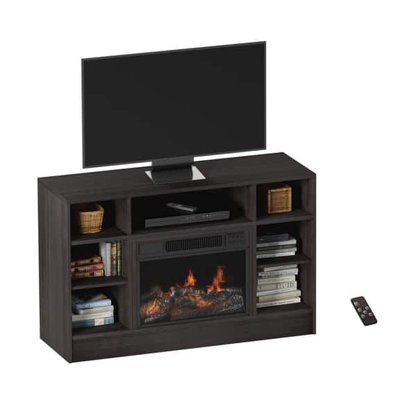 Shop Electric Fireplace Tv Stand With Adjustable Heat Light By