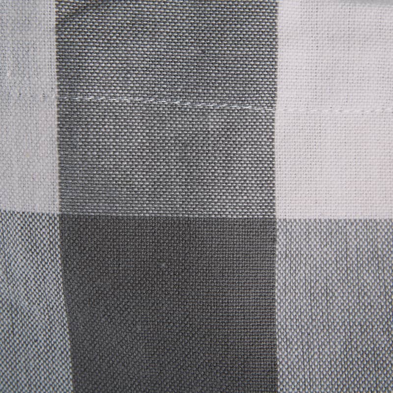 DII Gray & White Buffalo Check Chef Apron