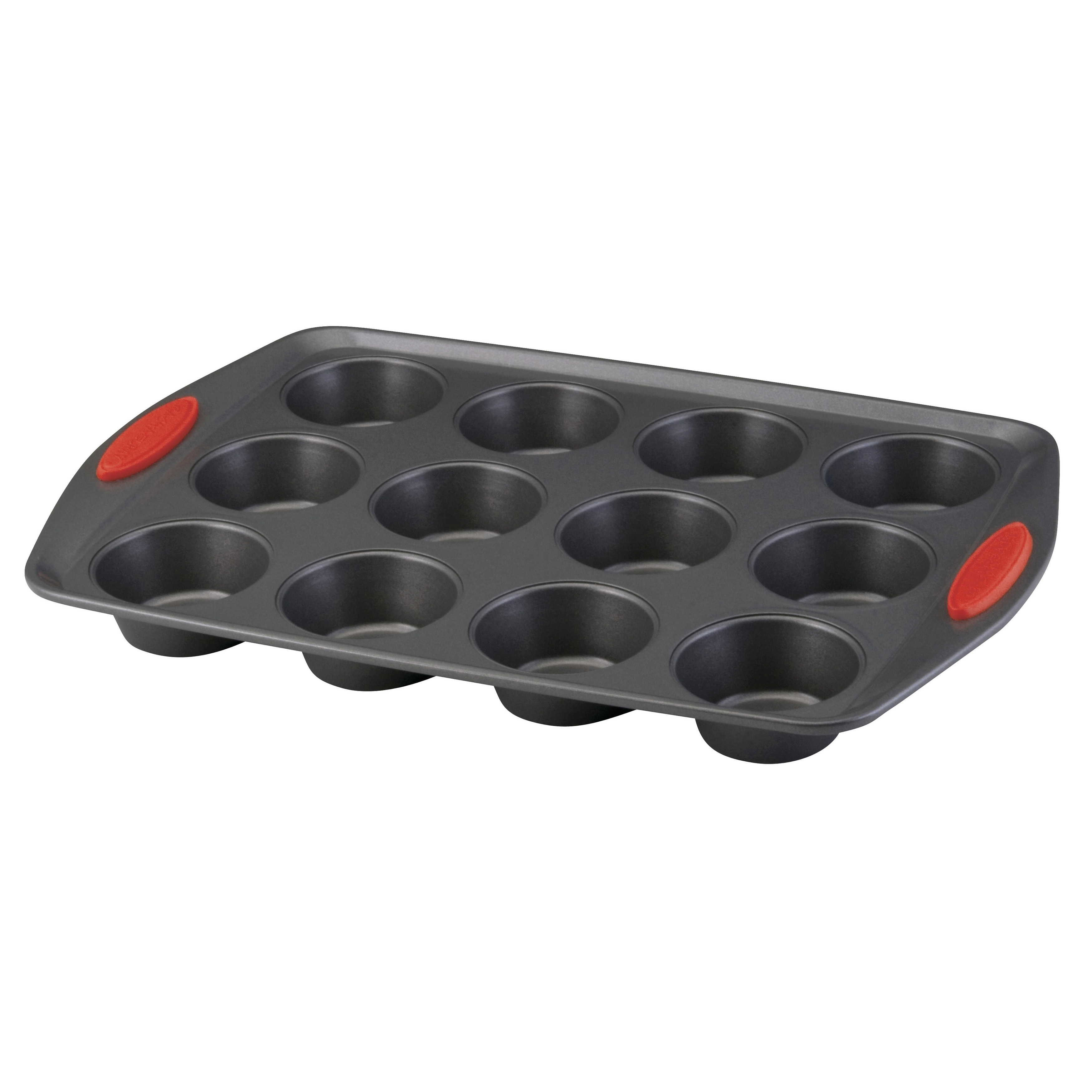 3 Pack 6 Cups Silicone Muffin Pan Cupcake Baking Mold Non Stick Tray Food Grade