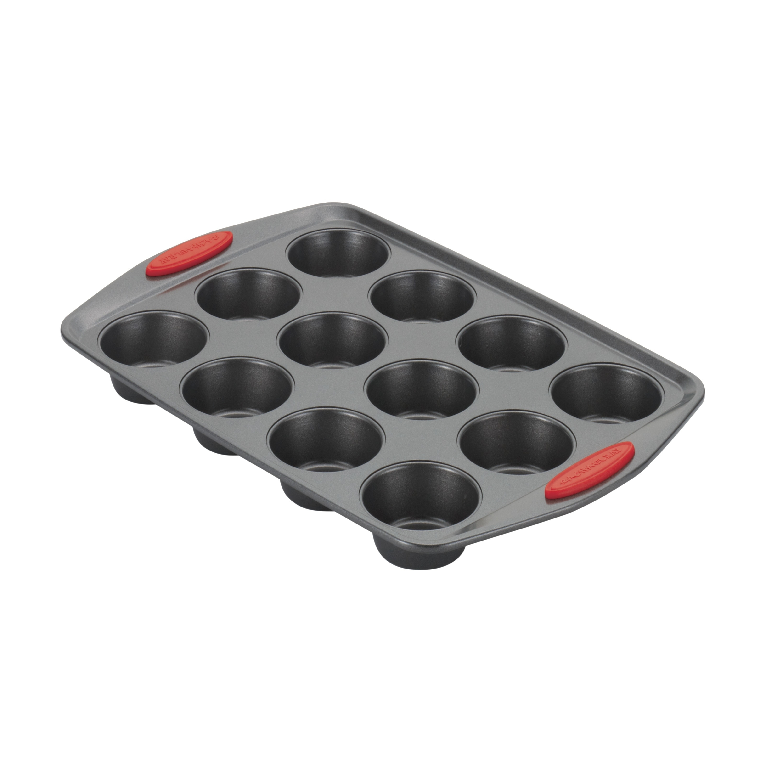 Rachael Ray Nonstick Bakeware 12-Cup Muffin and Cupcake Pan - Bed