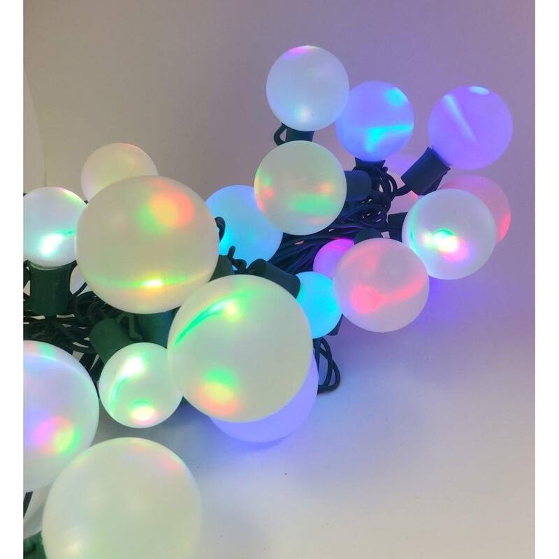 Multi Deco Ball LED Set f 25 Lights Light String