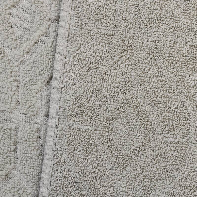 Modern Threads 6-Piece Yarn Dyed Diamond Gate Jacquard Towel Set
