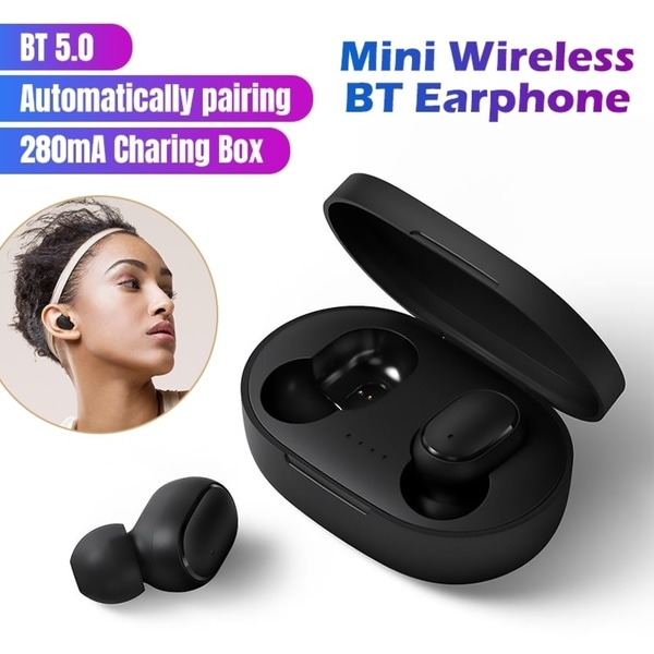 Wireless Bluetooth Earphone Bluetooth 5.0 Wireless Earbuds Stereo in Ear Wireless Ear Buds Earphone. Opens flyout.