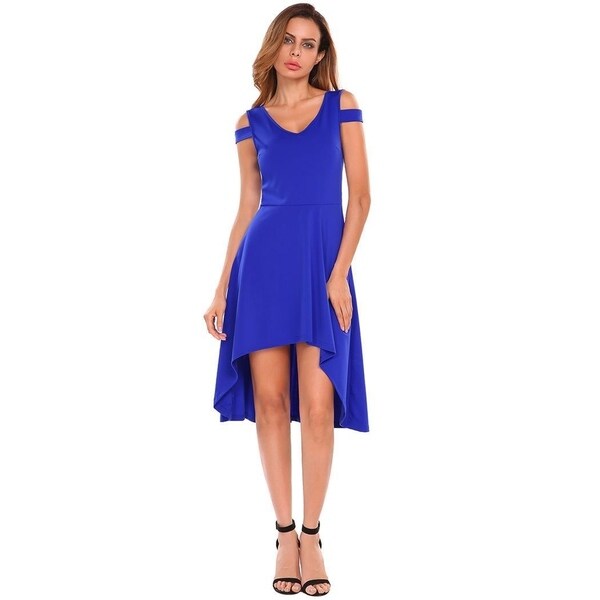 high low swing dress