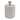 Bryce 6-inch White Lidded Jar