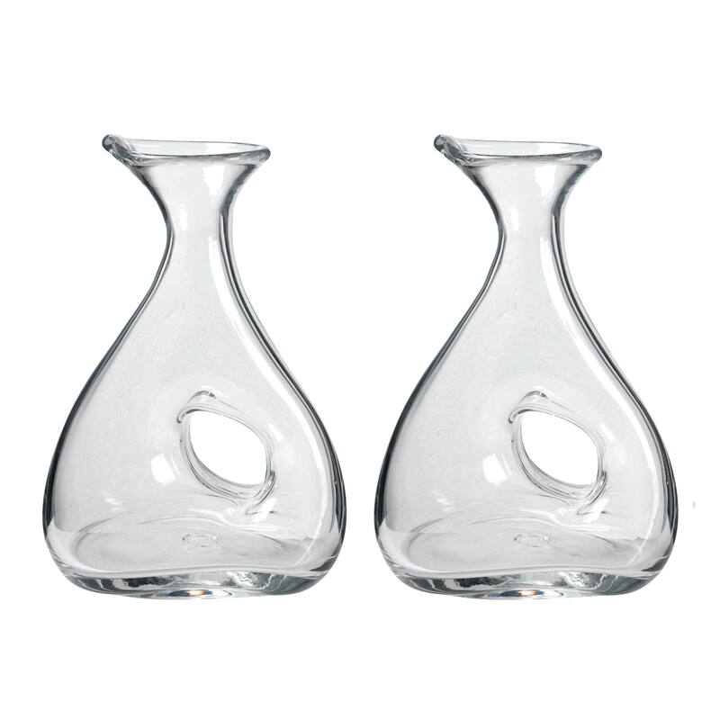 A&B Home Clear 11inch Wine Decanters (Set of 2) Bed Bath & Beyond 29073124