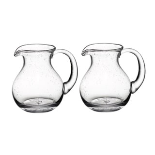 A&B Home Clear 7-inch Pitchers (Set of 2)