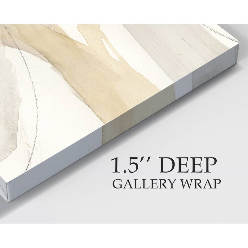 Neutral Momentum I -Gallery Wrapped Canvas