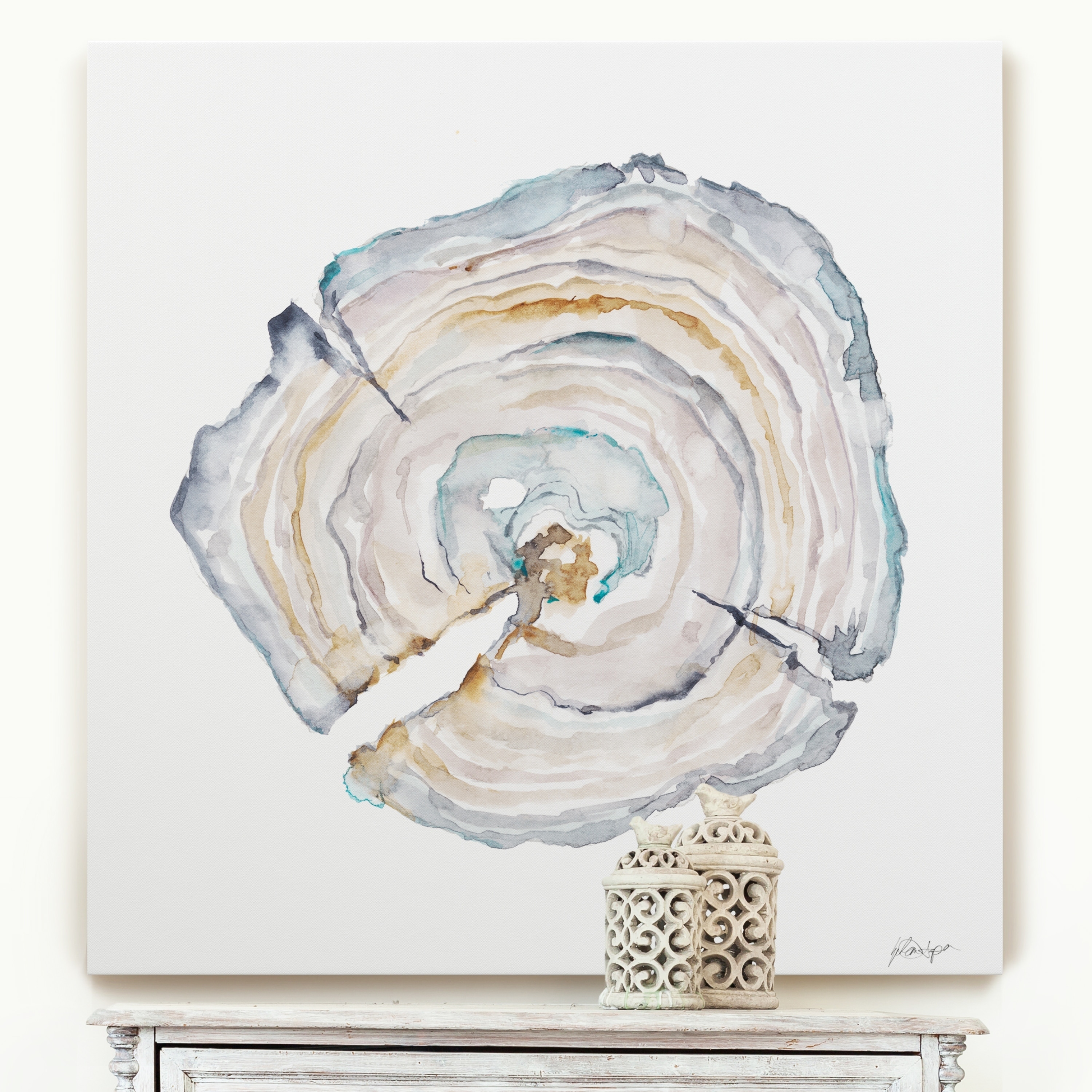 TREE CIRCLE Canvas Art By Kavka Designs - Bed Bath & Beyond - 30755488