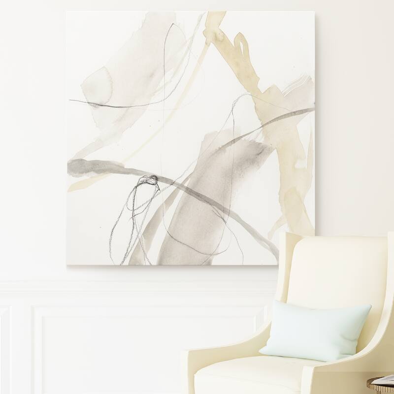 Neutral Momentum II -Gallery Wrapped Canvas