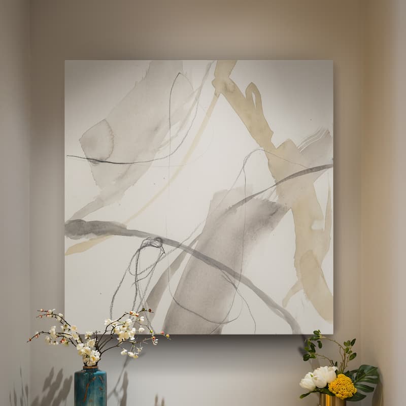 Neutral Momentum II -Gallery Wrapped Canvas