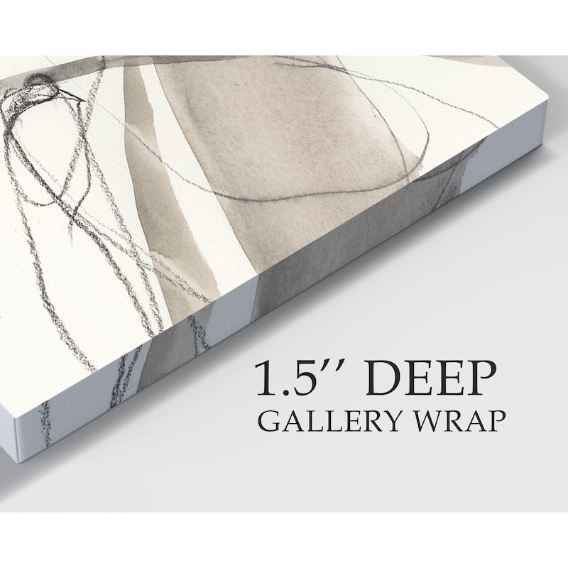Neutral Momentum II -Gallery Wrapped Canvas
