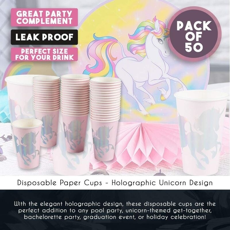 Exquisite 12 Ounce Disposable Pink Plastic Cups-50 Count