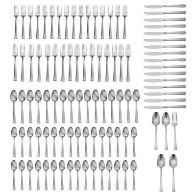 Studio Cuisine Satin Midford - 101-Pc Flatware Set
