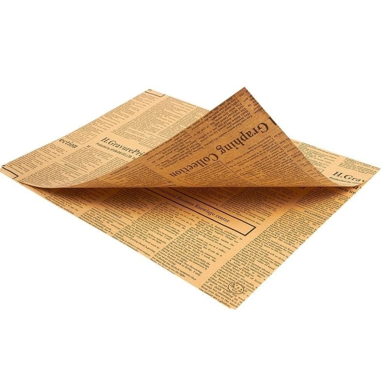 Blue Panda 12 Sheets of Kraft Paper Newspaper Wrapping Paper for Moving, Packing, 28 x 20"