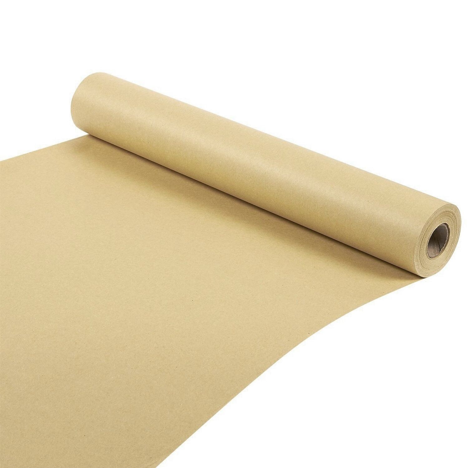 yellow kraft paper roll