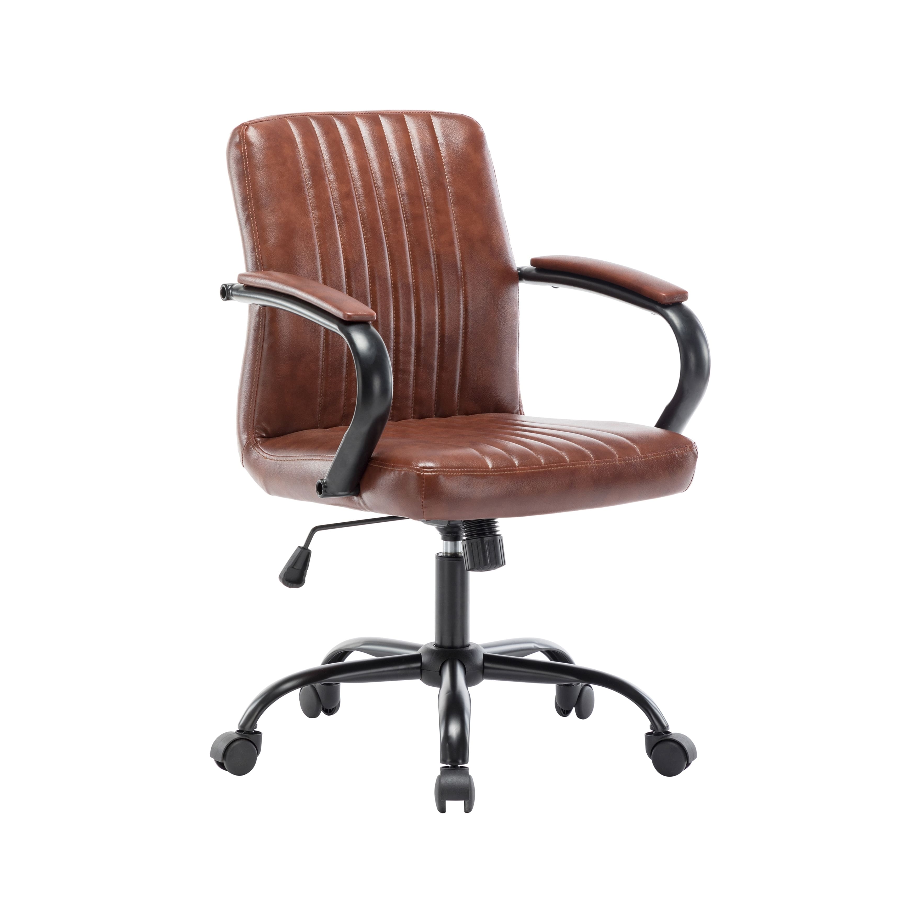 Porthos Home Palmer Swivel Office Chair Ribbed PU Leather Upholstery 648c8c83 1dc8 4c83 Aa8e 37a9eb252c0b ?impolicy=medium