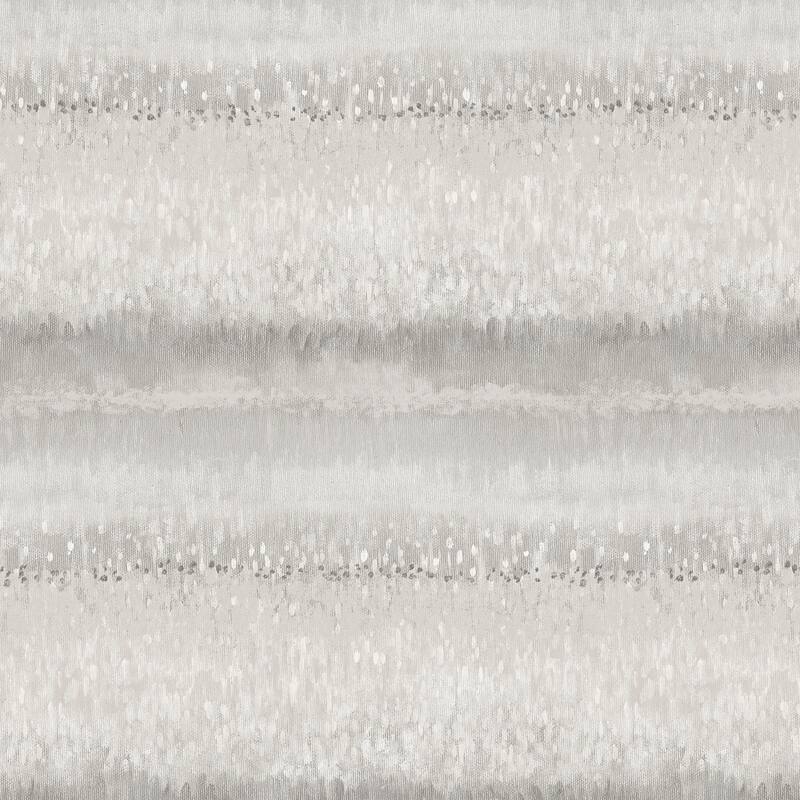 Monet Meadow Wallpaper in Taupe & Greys - Beige, Taupe, Black, Soft Grey, Cement