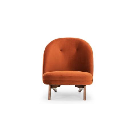 Kardiel Mid-Century Leon 28" Fabric Chair - Width 28.7" x Depth 33.1" x Height 32.7" - Width 28.7" x Depth 33.1" x Height 32.7"