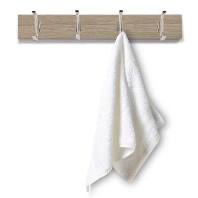 InPlace 24-inch Classic Satin Nickel C Hook (Multiple Color Options)
