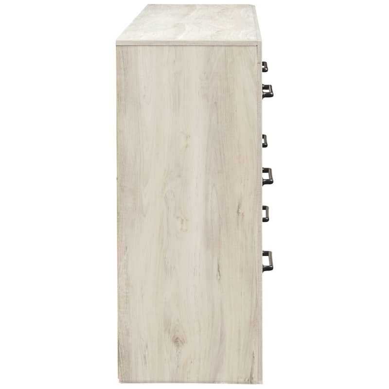 Cambeck Whitewash 6-drawer Dresser