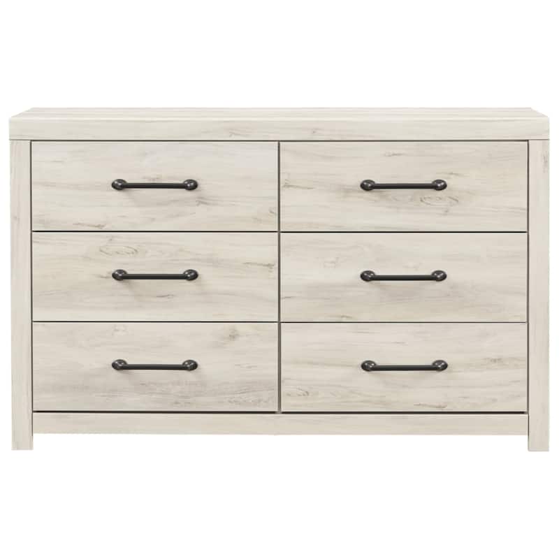 Cambeck Whitewash 6-drawer Dresser