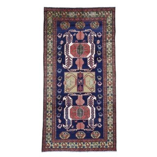 Shahbanu Rugs Vintage North West Persian Ancient Peacocks Wide Gallery ...