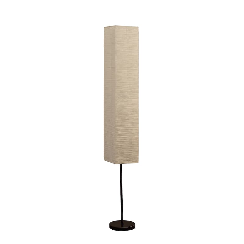 Noki Japanese Paper Floor Lamp - Beige