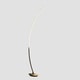 Bradie Brushed Nickel LED Arc Tube Floor Lamp - Bed Bath & Beyond ...