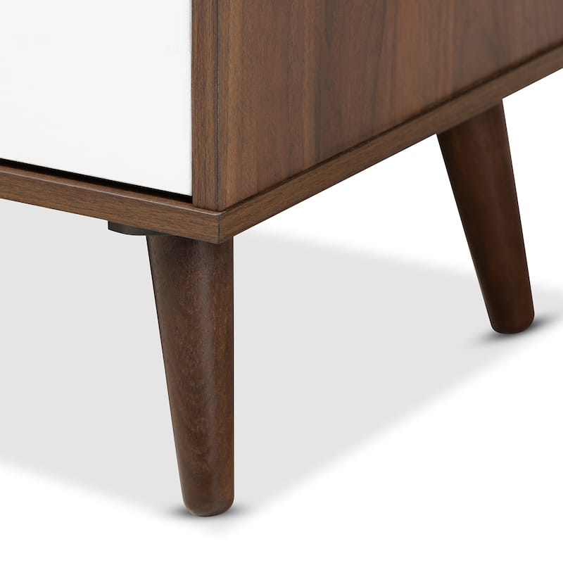Quinn Mid-Century Modern 2-Door TV Stand