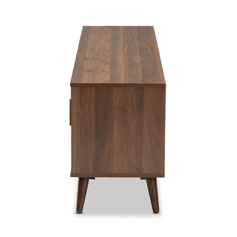 Quinn Mid-Century Modern 2-Door TV Stand