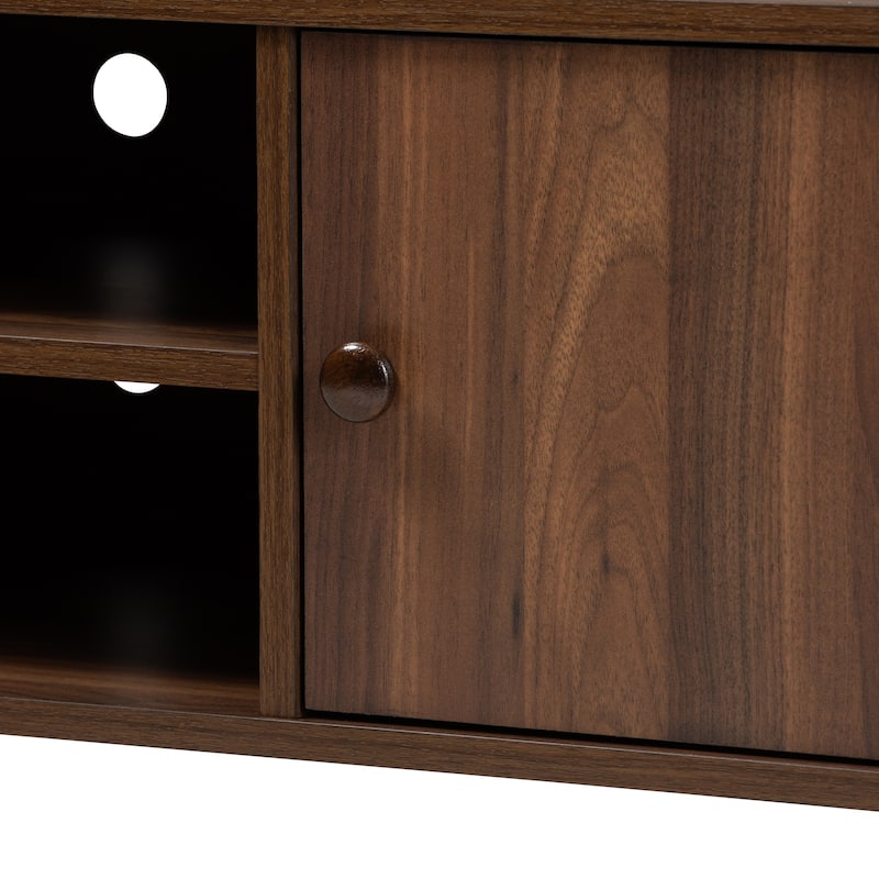 Carson Carrington Batnaset Mid-century Modern 2-door TV Stand