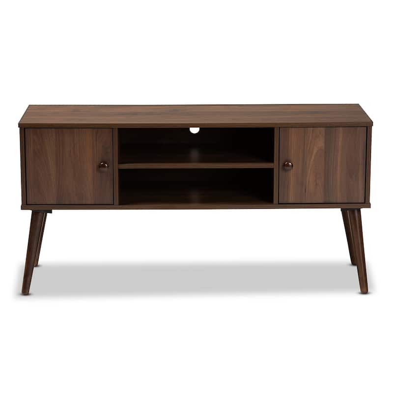Carson Carrington Batnaset Mid-century Modern 2-door TV Stand
