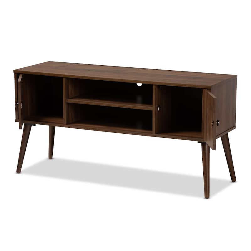 Carson Carrington Batnaset Mid-century Modern 2-door TV Stand