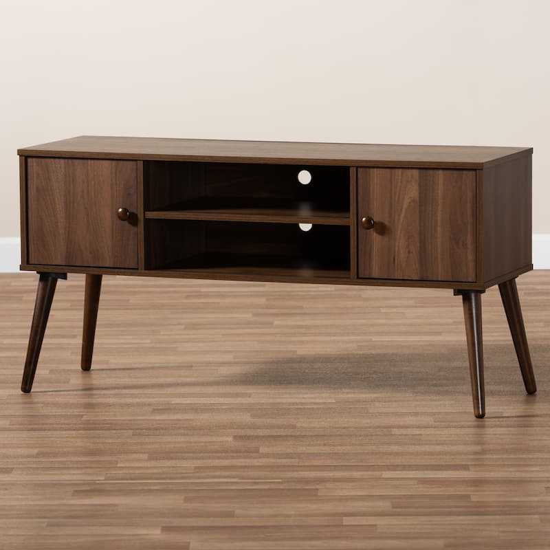 Carson Carrington Batnaset Mid-century Modern 2-door TV Stand