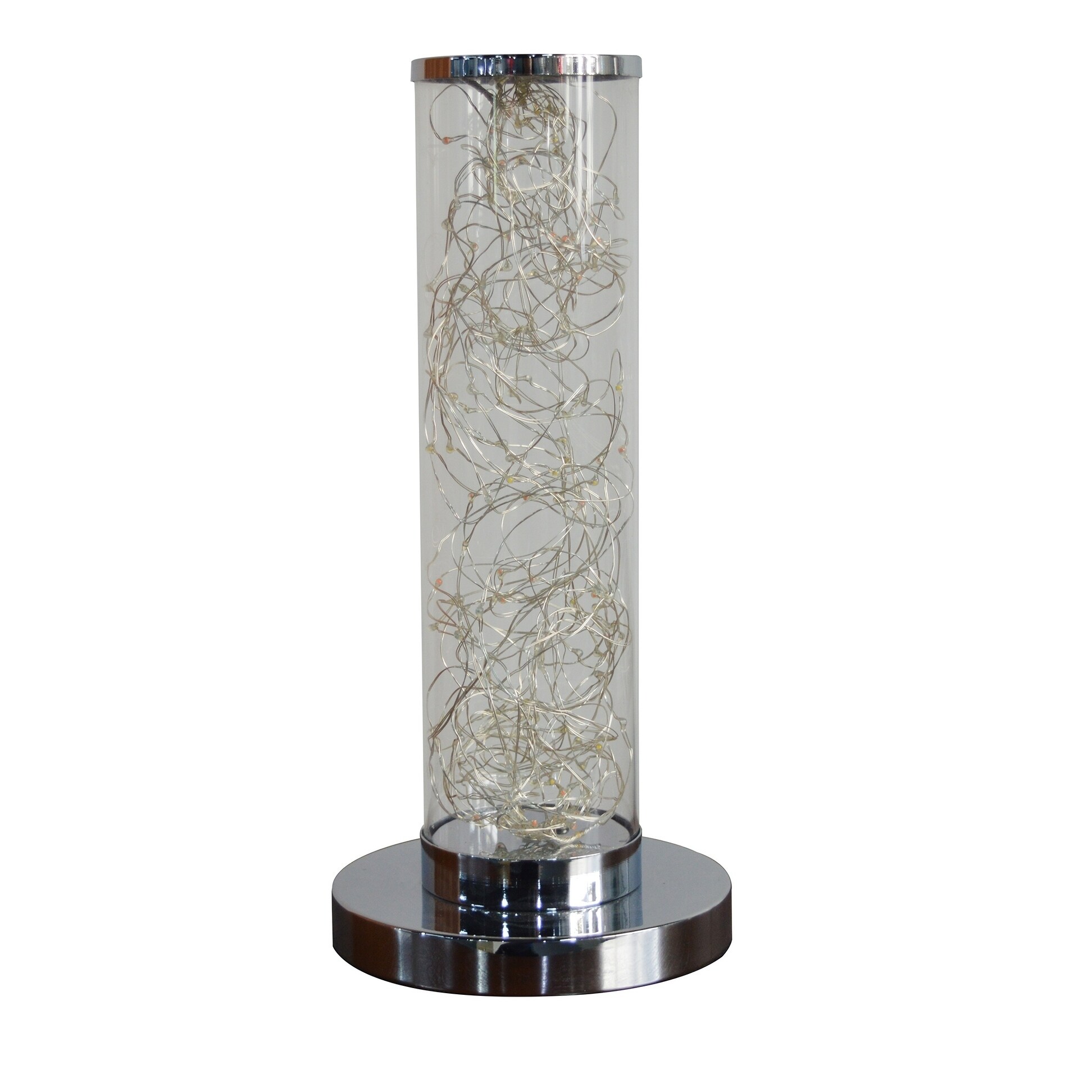 clear column floor lamp